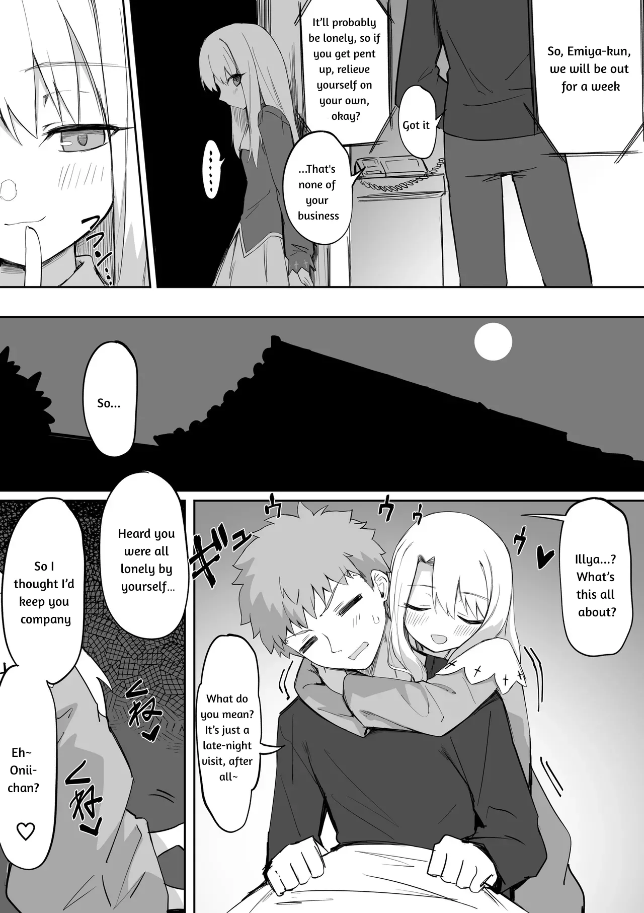 Illya  Ecchi Manga page 1 full