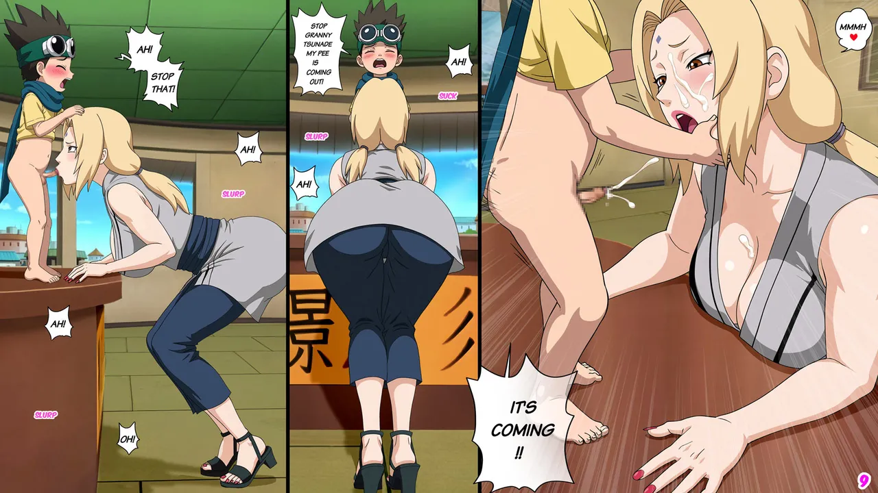 Drunken Tsunade's Sex Therapy page 11 full