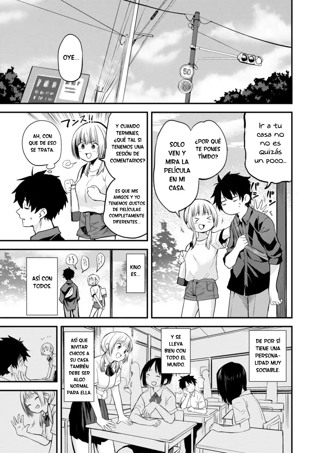 Kyuujitsu no Classmate｜Una compañera de clase en su dia libre page 3 full