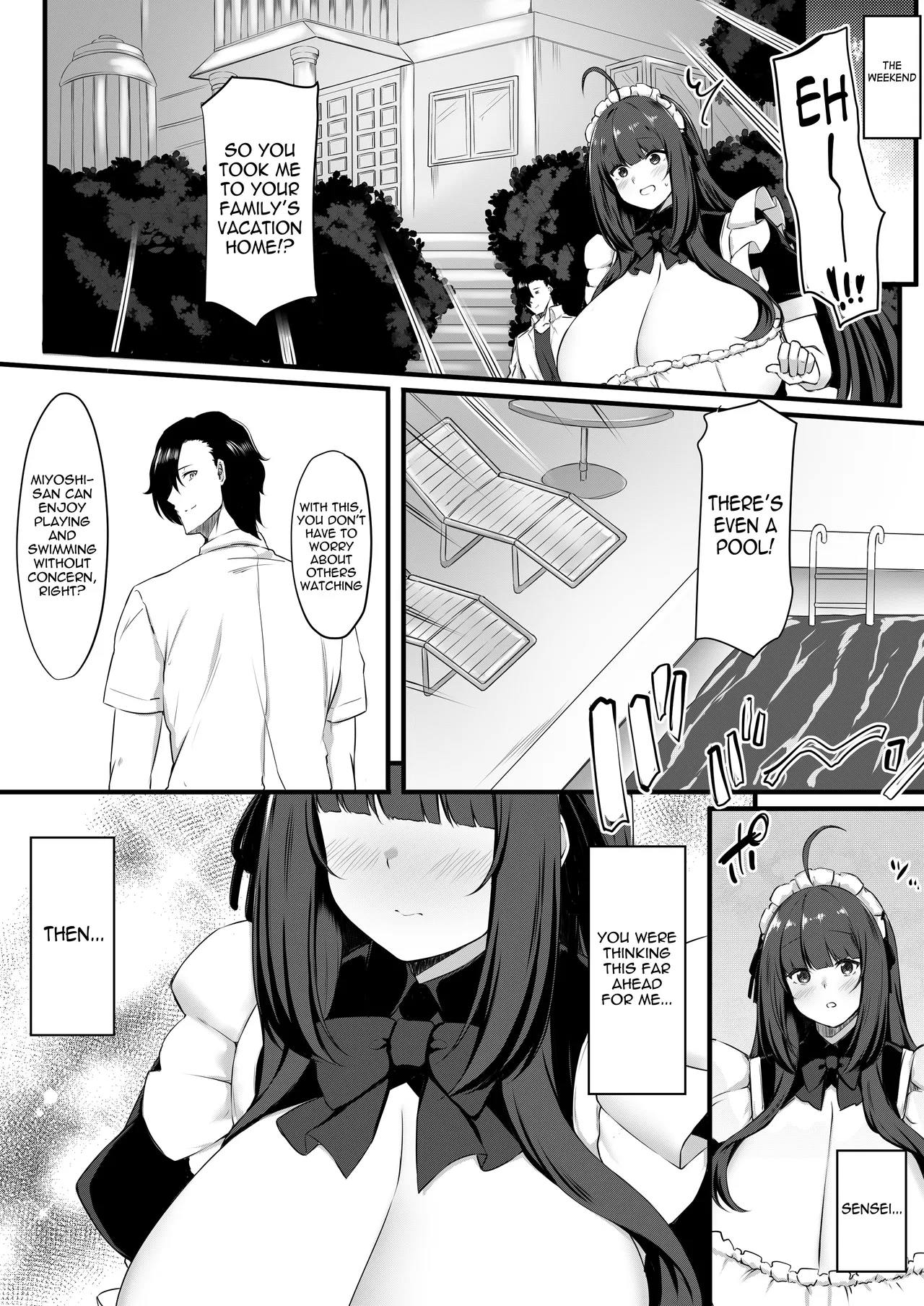 Oshiego Maid no Manatsu jijou♡ - SUMMER VACATION OF STUDENT MAID page 8 full