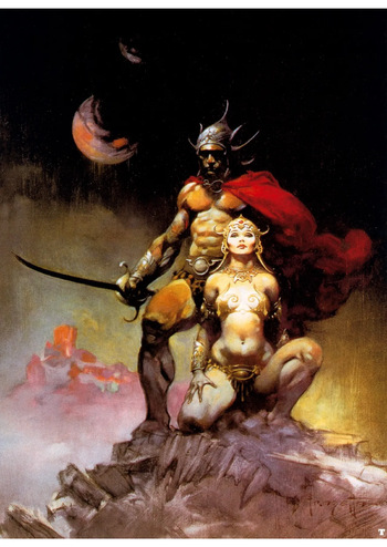 [Frank Frazetta] Artbook [English] cover