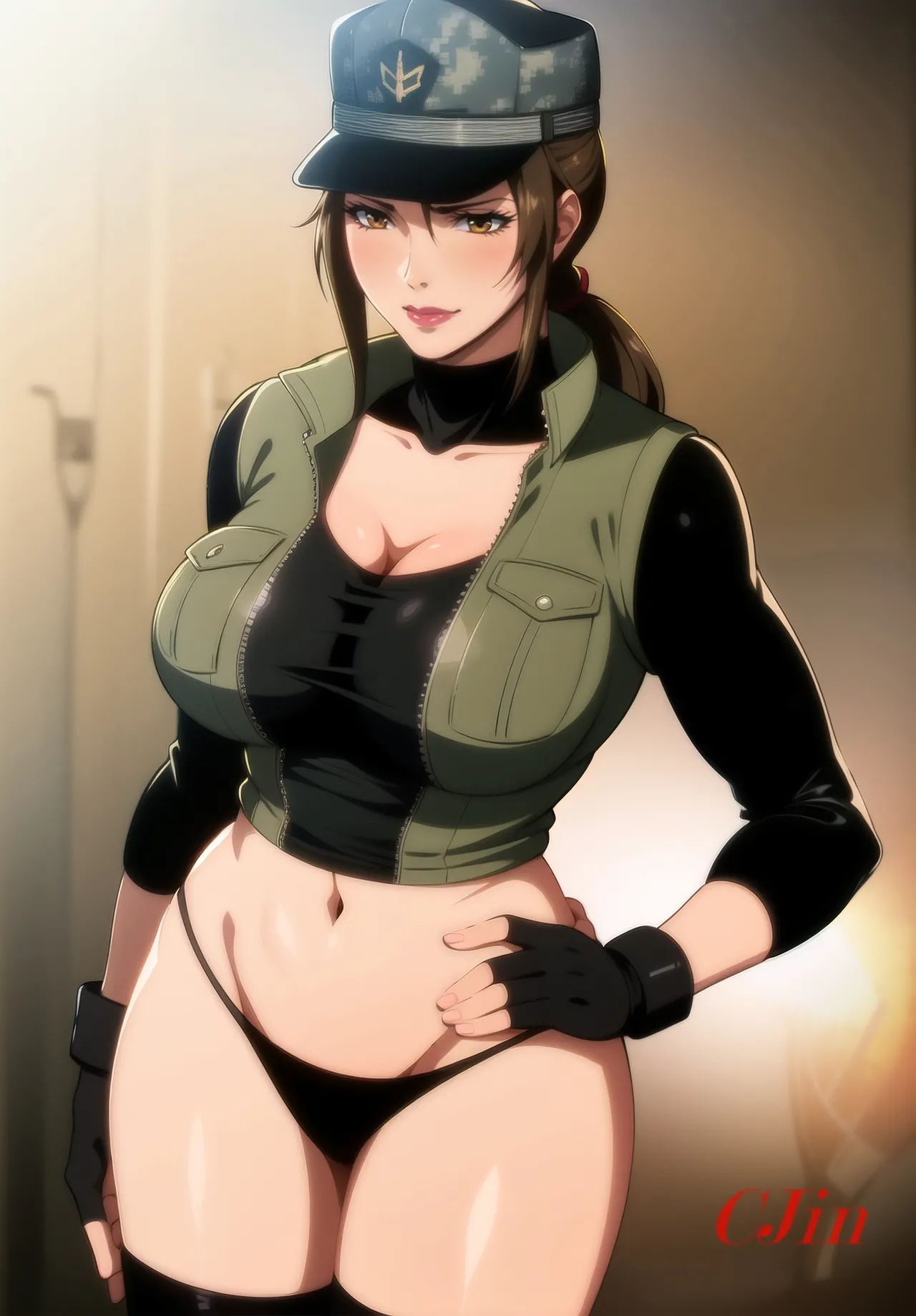 Ai SHIRUSAKI AS SONYA BLADE page 11 full