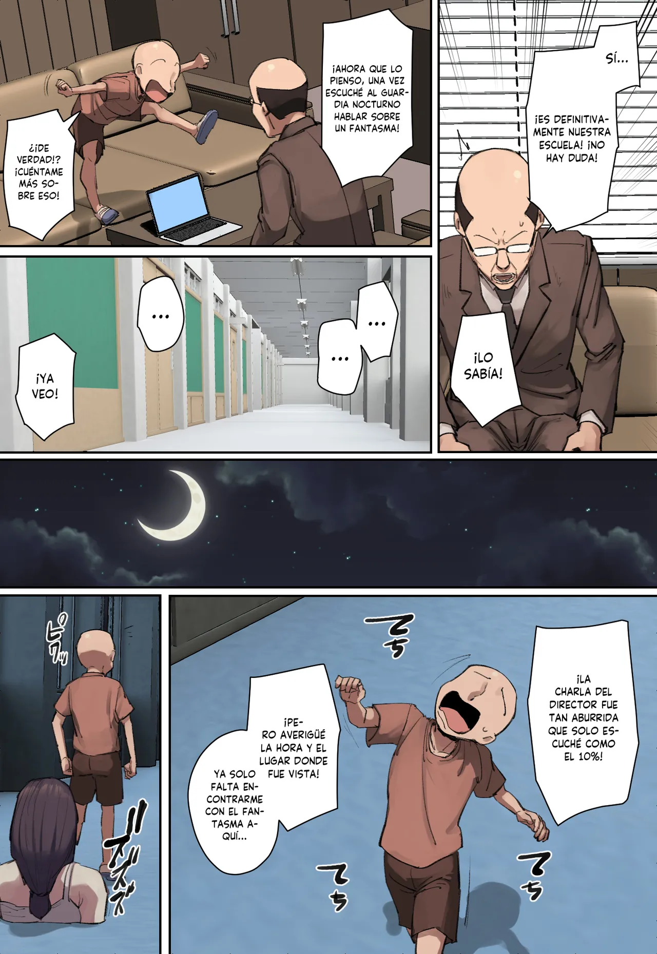 Gakkō ni Arawareta Chō Chichi Yūrei San ni Hitomebore! | ¡Me Enamoré a Primera Vista de la Fantasma de Pechos Grandes que Apareció en la Escuela! page 5 full