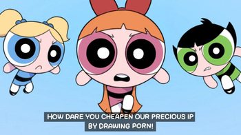 [ta777371] [Garabatoz] The PowerPuff Girls vs Garabatoz cover