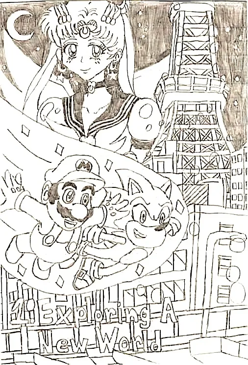 Mario & Sonic At TSD Ch1 Full page 8 full
