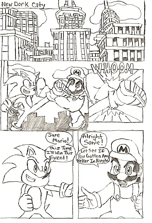 Mario & Sonic At TSD Ch1 Full page 9 full