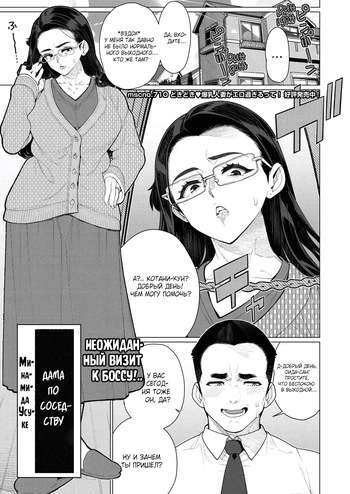 [Minamida Usuke] Tonari no Obasan | Дама по соседству (COMIC HOTMiLK Koime Vol. 40) [Russian] [Shir0] [Digital] cover
