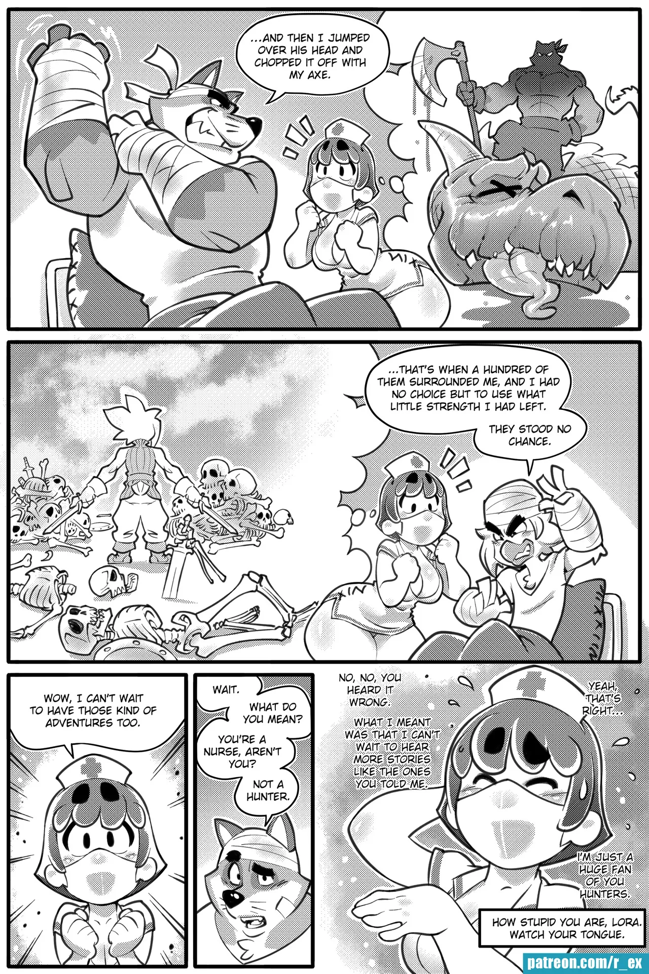 Lora: Nurse for the day page 6 full