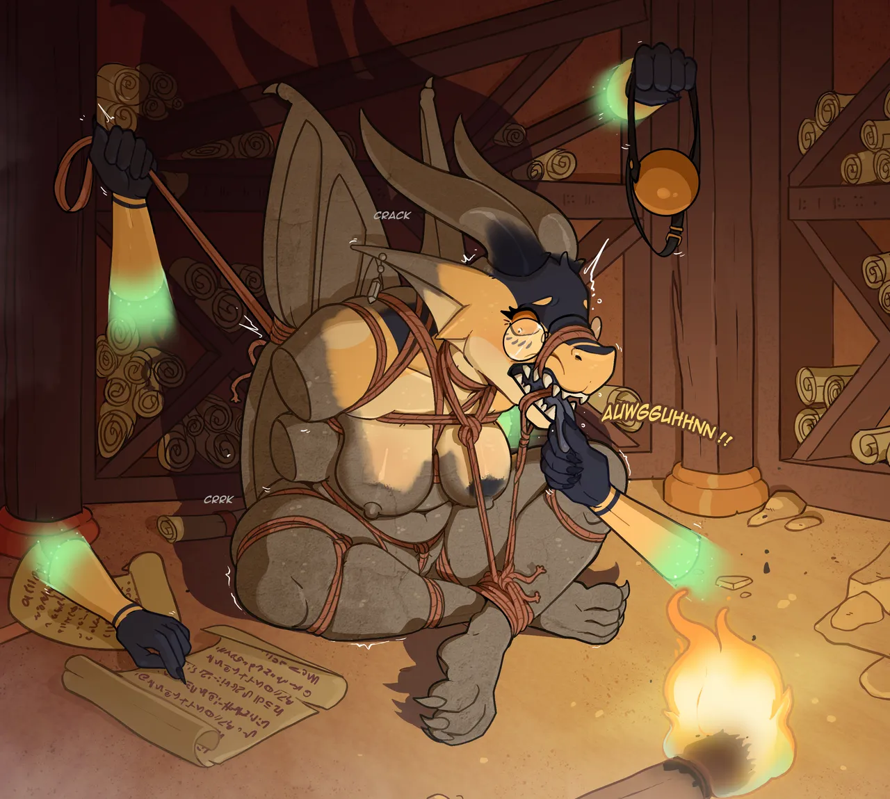 Bigtiddyfoxgf Patreon The Scroll Room page 3 full