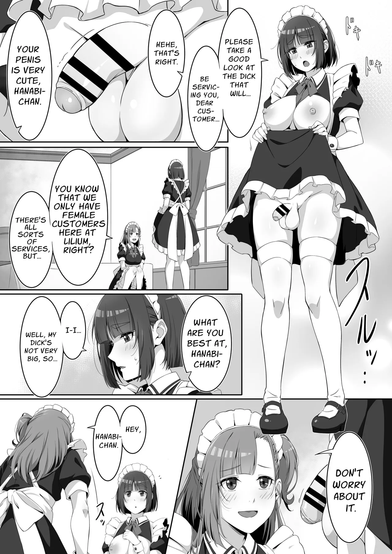 Futanari Maid no Milk Houshi | Futanari Maid's Milk Service page 9 full