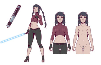 [Dave Cheung] Tanna Ran - Human Jedi Knight (Star Wars) cover