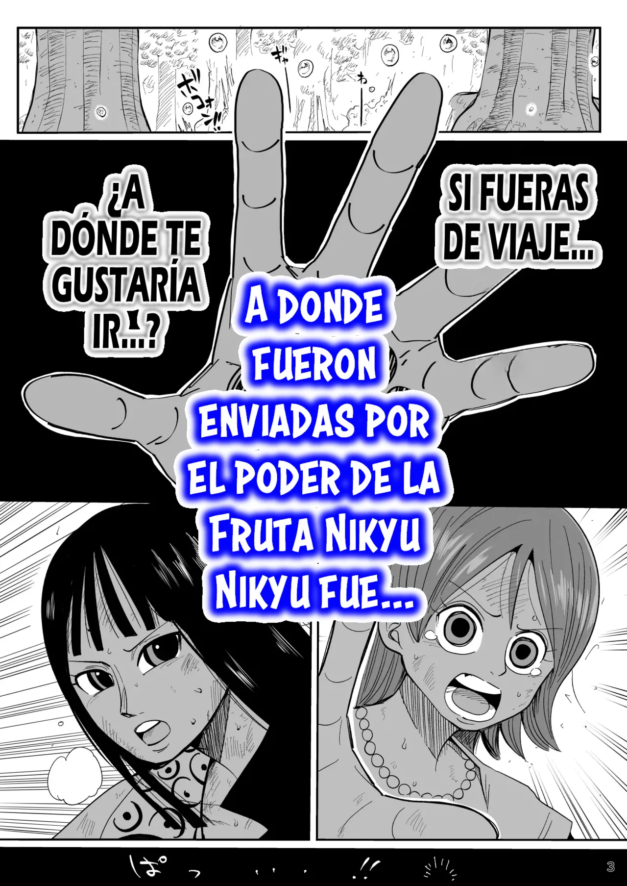 2-nen-go ni Sabaody Shotou de｜Dentro de Dos Años en el Archipielago Sabaody page 3 full