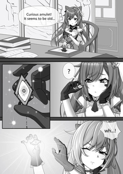 Keqing and the amulet