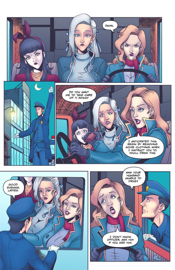 The Breast Gang (Seduction Comic) cover