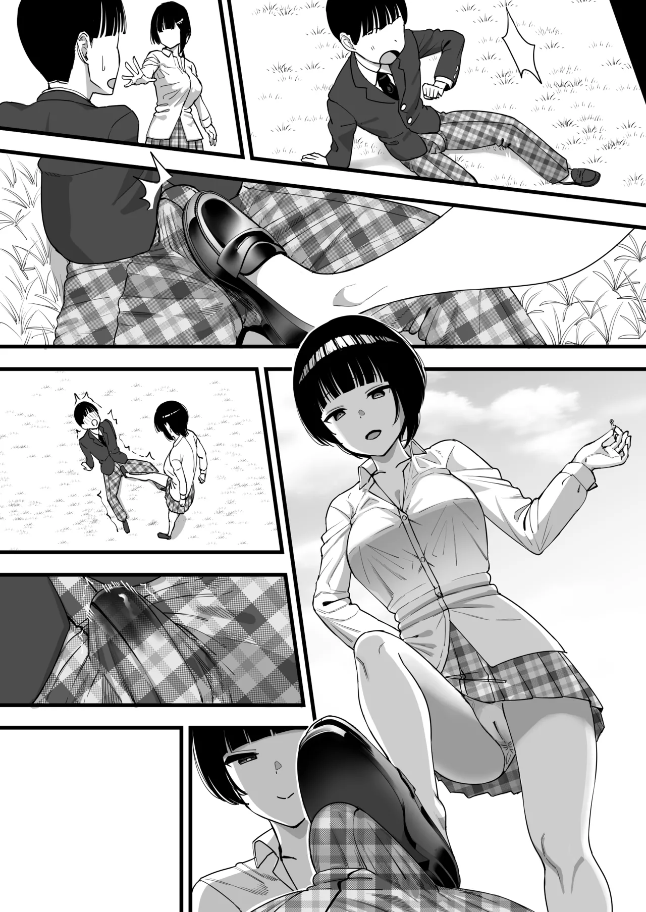 Boku o Mamotte Kureta Tanomoshii Osananajimi, Makeru | My Strong Childhood Friend Who Always Protected Me… Loses page 9 full