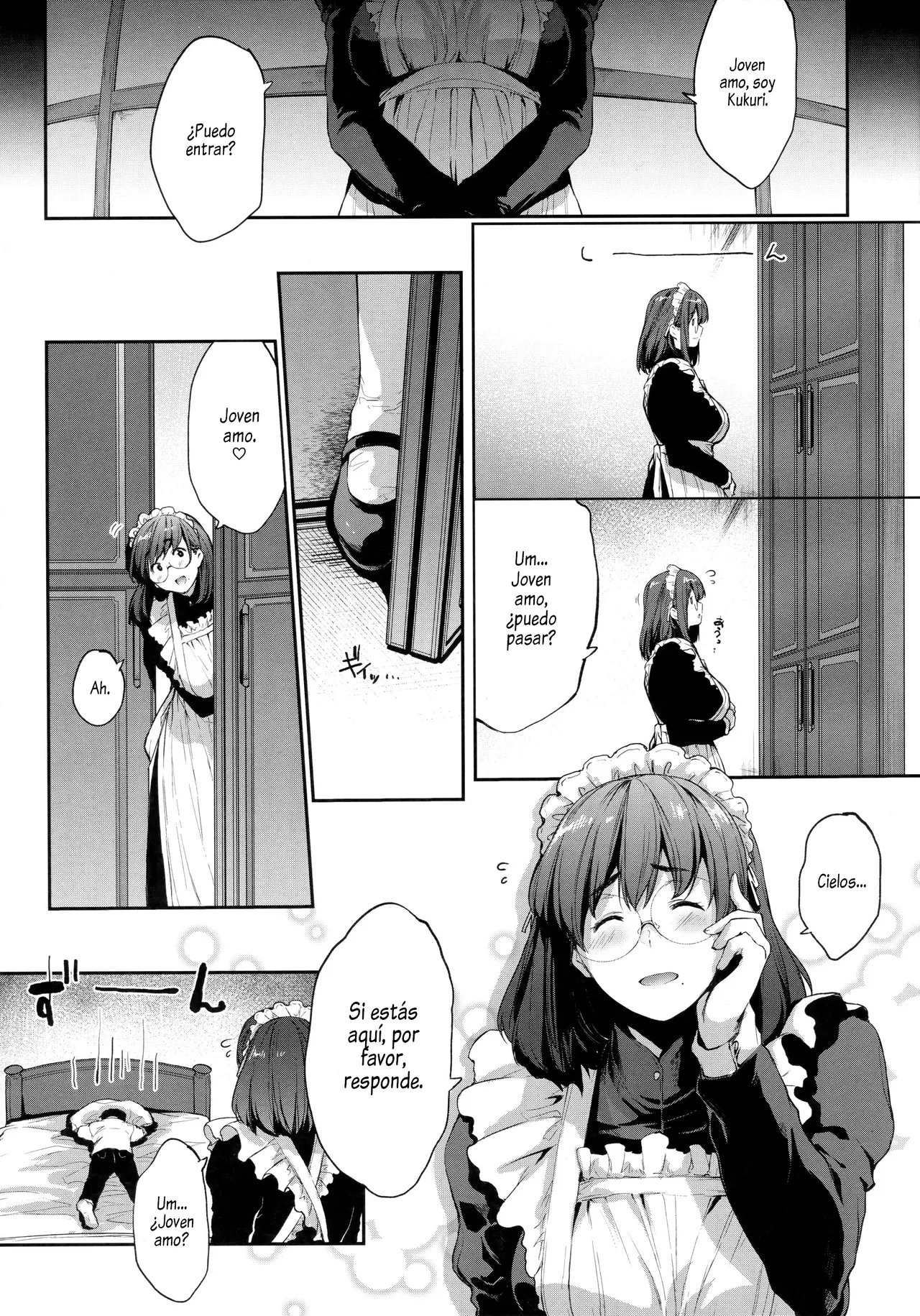 Boku wa Shiranai, Maid no Shigoto o｜No Sé Nada Sobre el Trabajo de una Maid page 12 full
