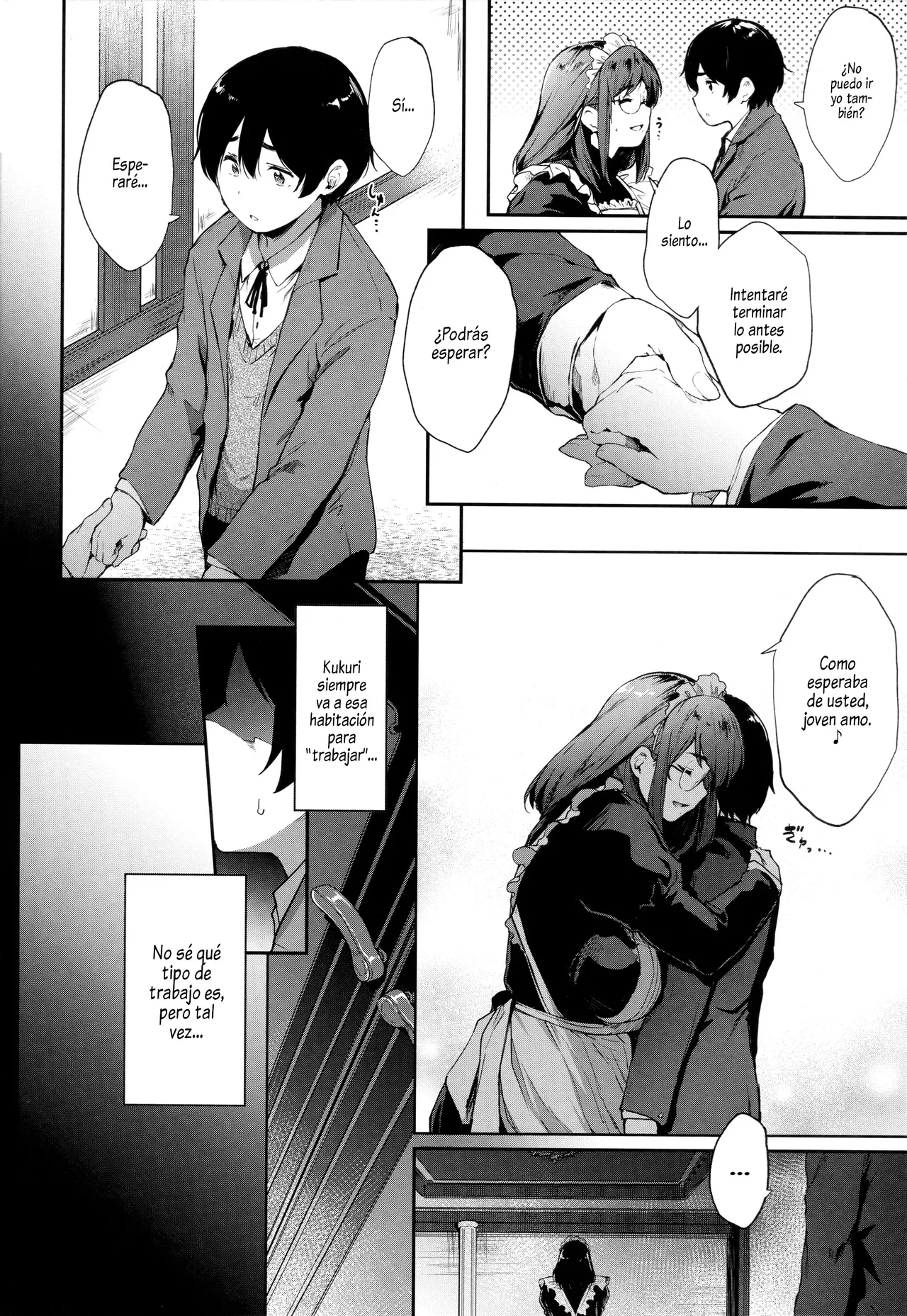 Boku wa Shiranai, Maid no Shigoto o｜No Sé Nada Sobre el Trabajo de una Maid page 3 full