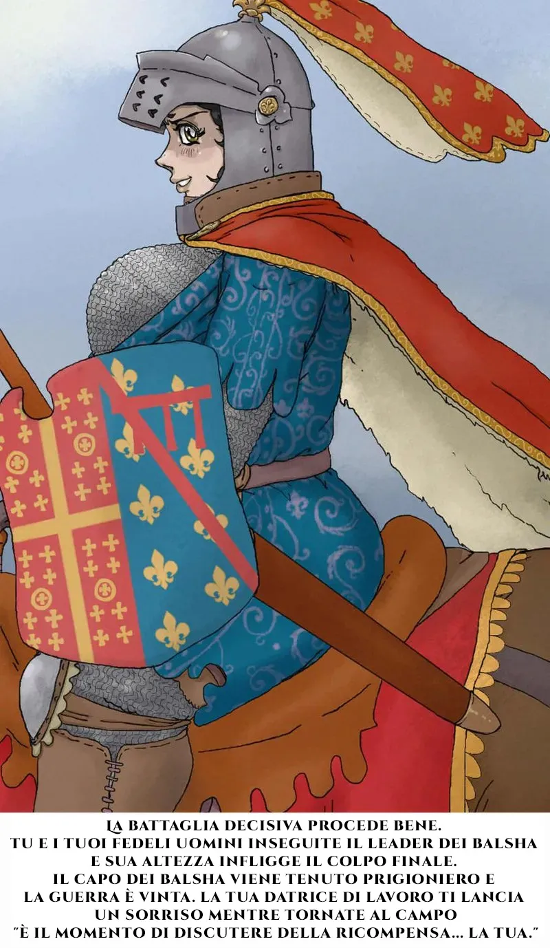 POV: You are a mercenary captain  Italiano page 7 full