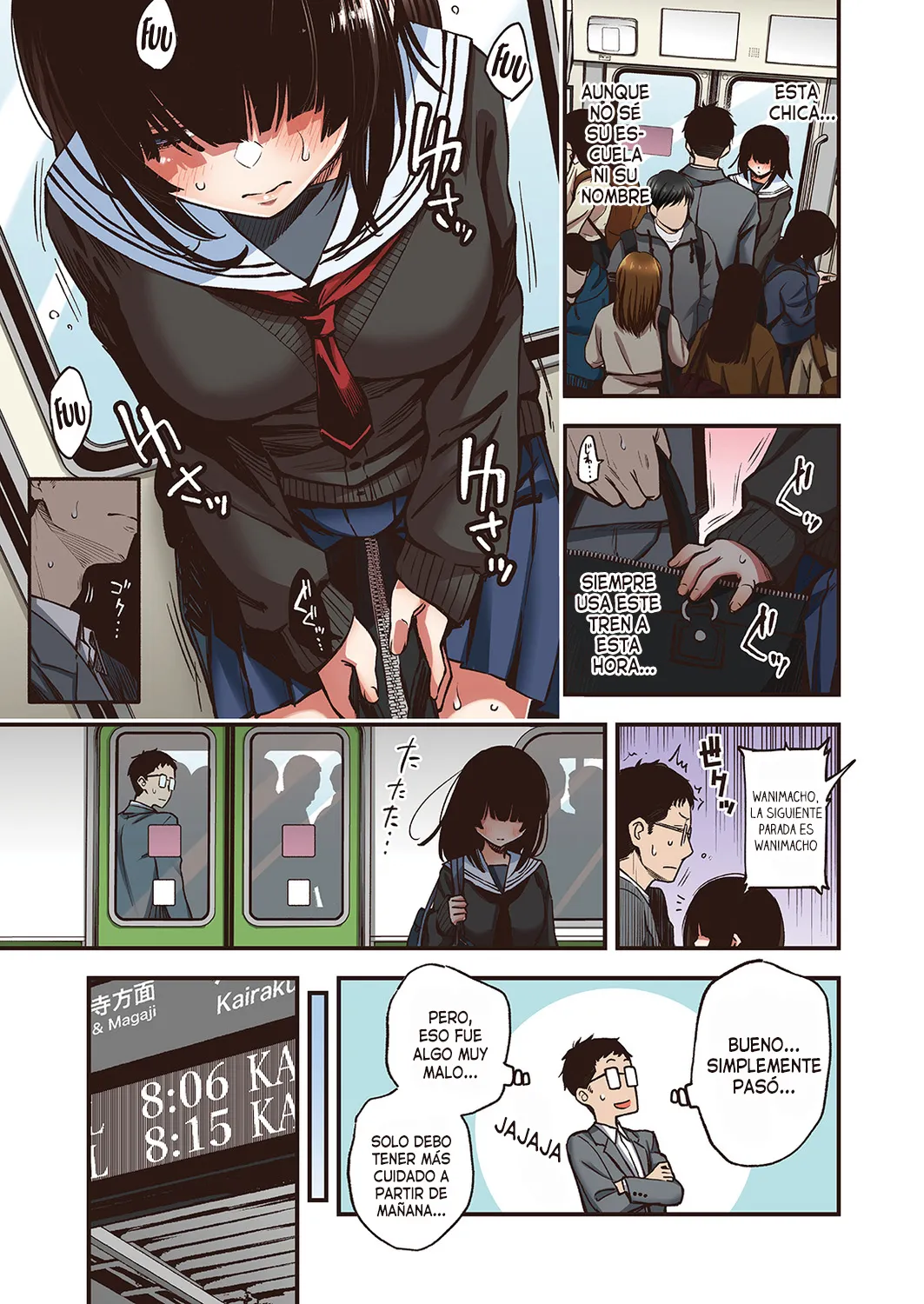 Teiichi Zenpen｜En el lugar de siempre【Español】【Traducciones necesarias】【A Todo Color】 page 5 full