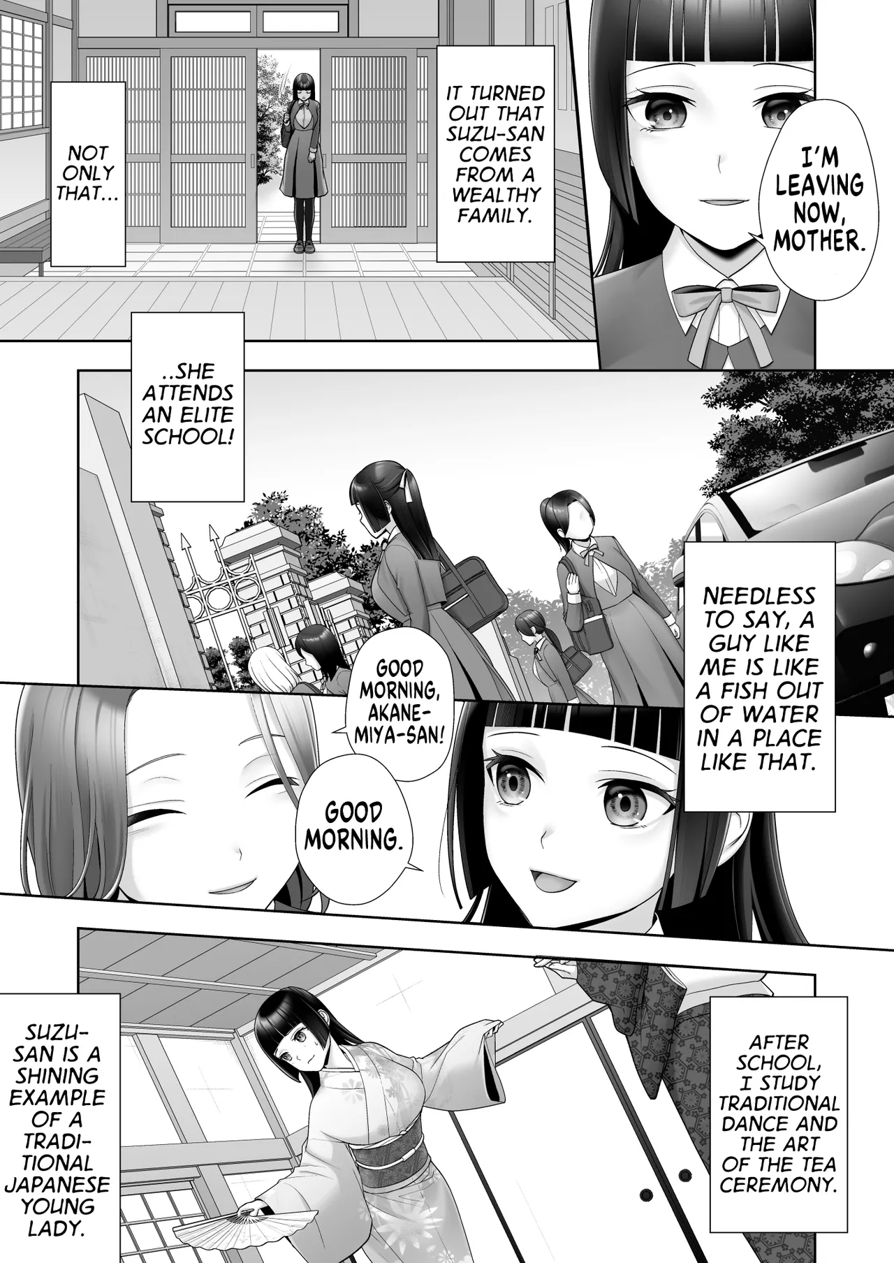 I Can't Believe this Pure, Traditionally Japanese Young Lady, whom I Switched Bodies With, has Succumbed to Male Lust page 5 full