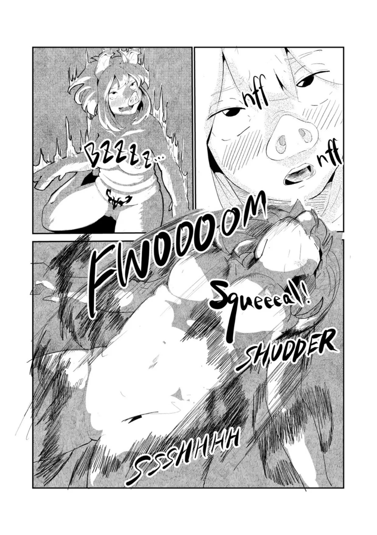 Englishキミは今日から豚魔族_第3話 page 10 full