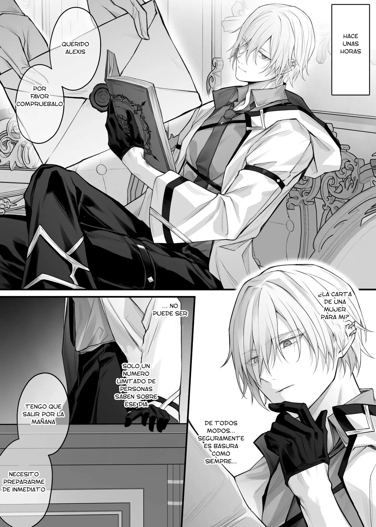 Juketsu no Majo Alexia wa Mou Otoko ni Modorenai | La bruja Alexia ya no puede volver a ser hombre page 3 full