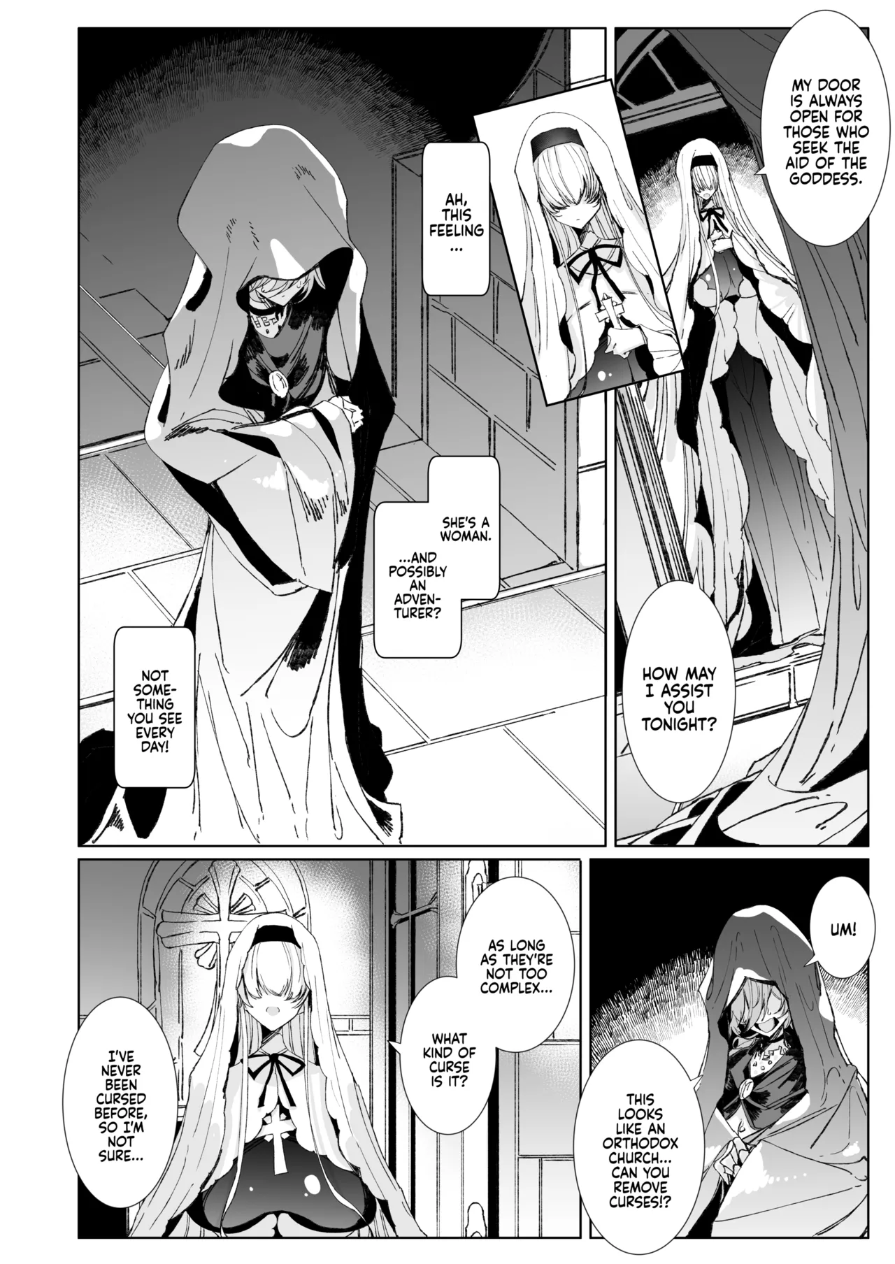 The Marked Oblivious Princess Knight and the Succubus Sister's All-You-Can-Eat Lesbian Oil Massage page 3 full