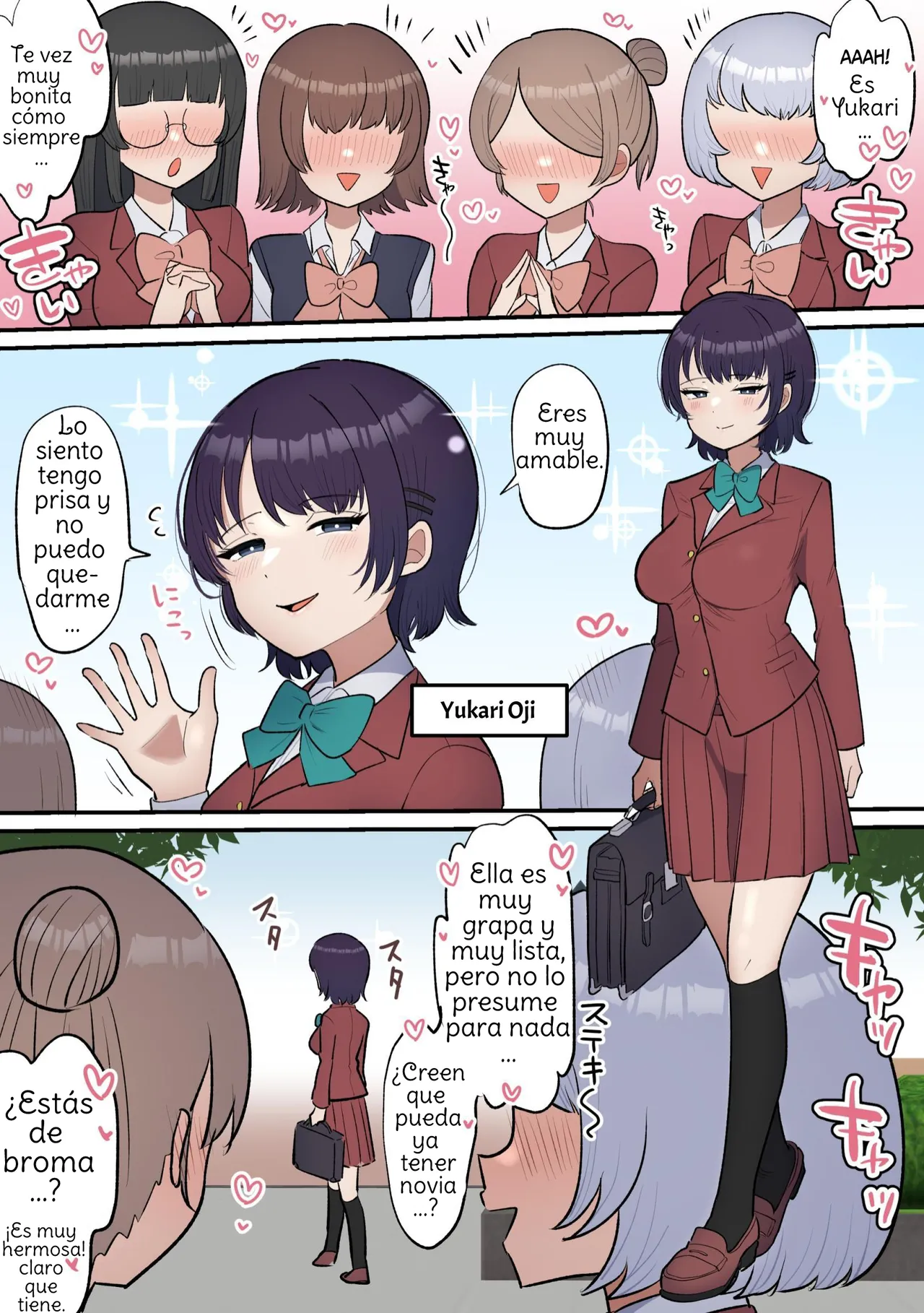 Futanari Joshi wa Yuka Ona Yametai  Dickgirl Wants To Stop Humping The Floor page 2 full