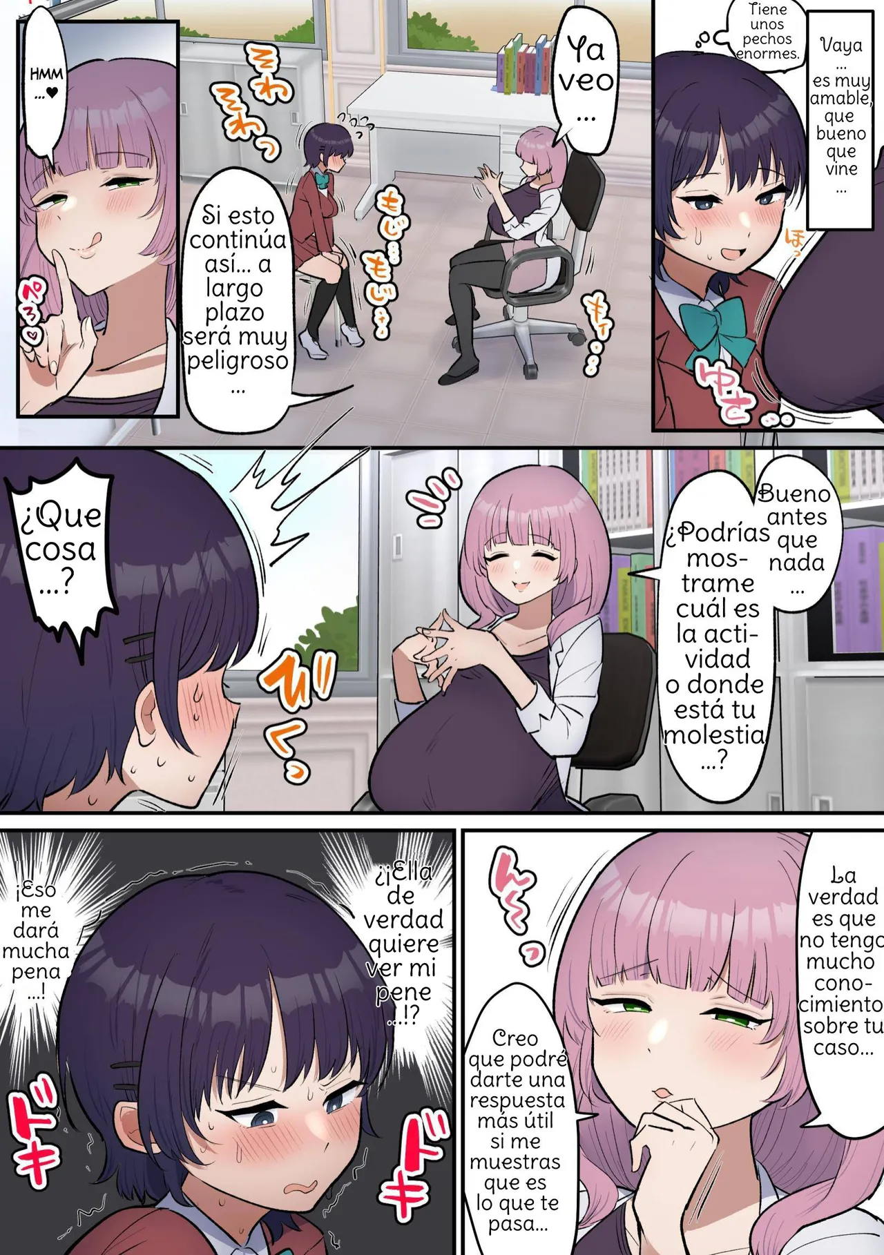 Futanari Joshi wa Yuka Ona Yametai  Dickgirl Wants To Stop Humping The Floor page 7 full