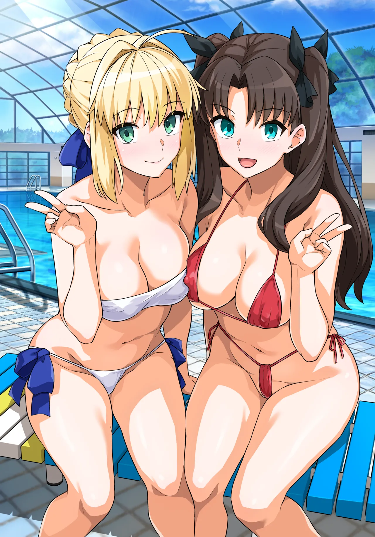 Saber Looking For A Hookup At The Pool page 4 full