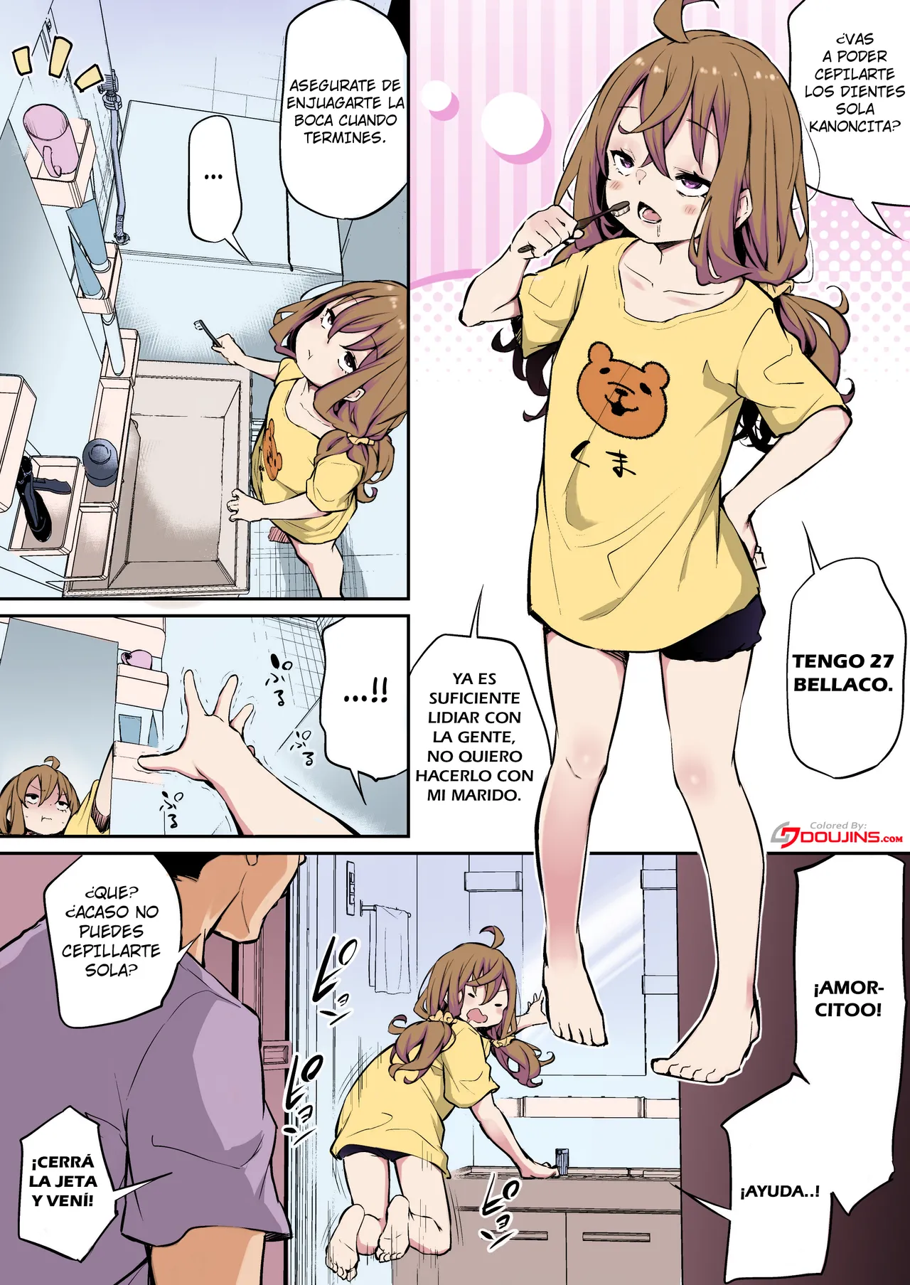 Shinchousa Max Fuufu 1-2 | Pareja Con Diferencia de Altura Extrema 1-2 page 11 full