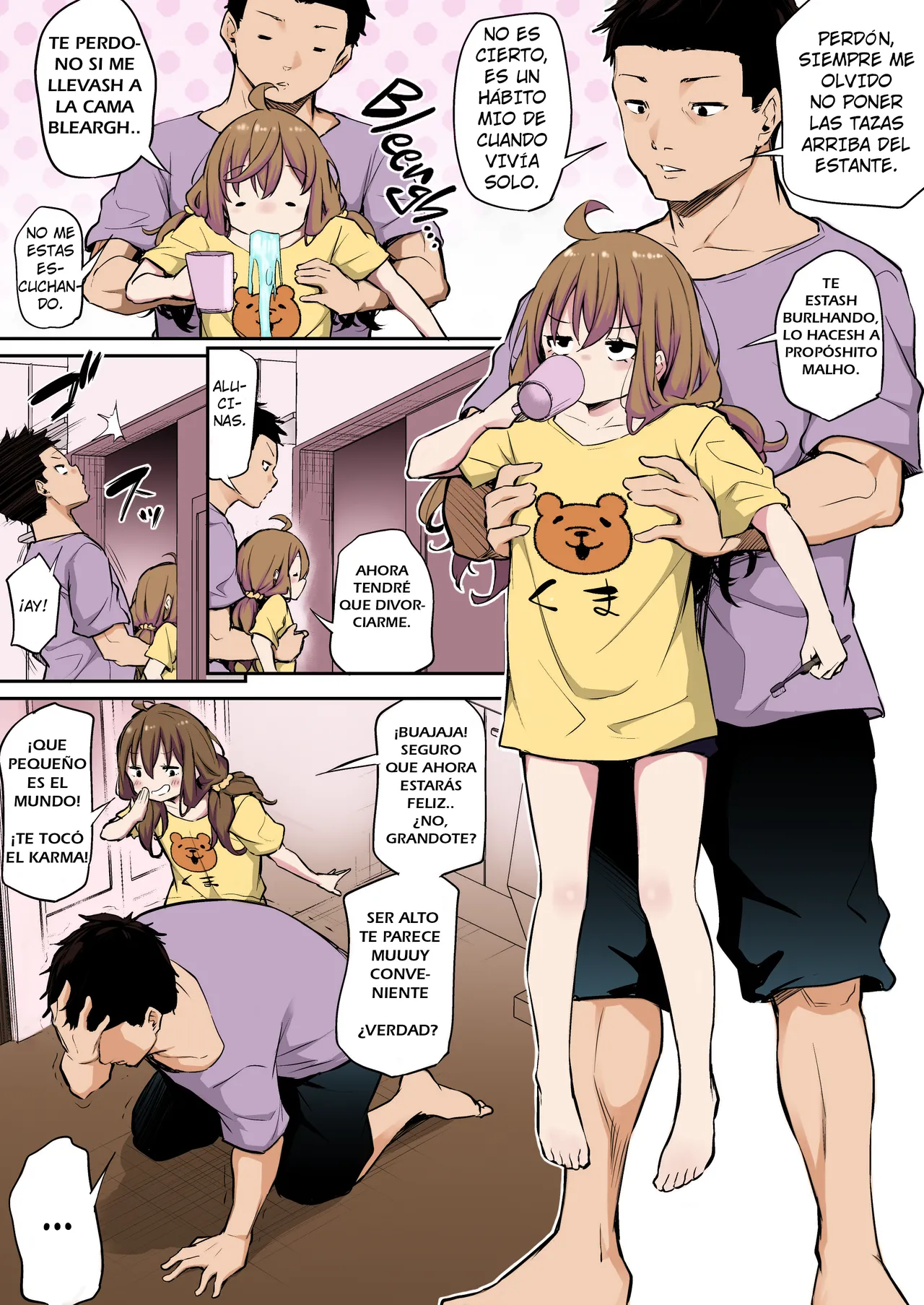 Shinchousa Max Fuufu 1-2 | Pareja Con Diferencia de Altura Extrema 1-2 page 12 full