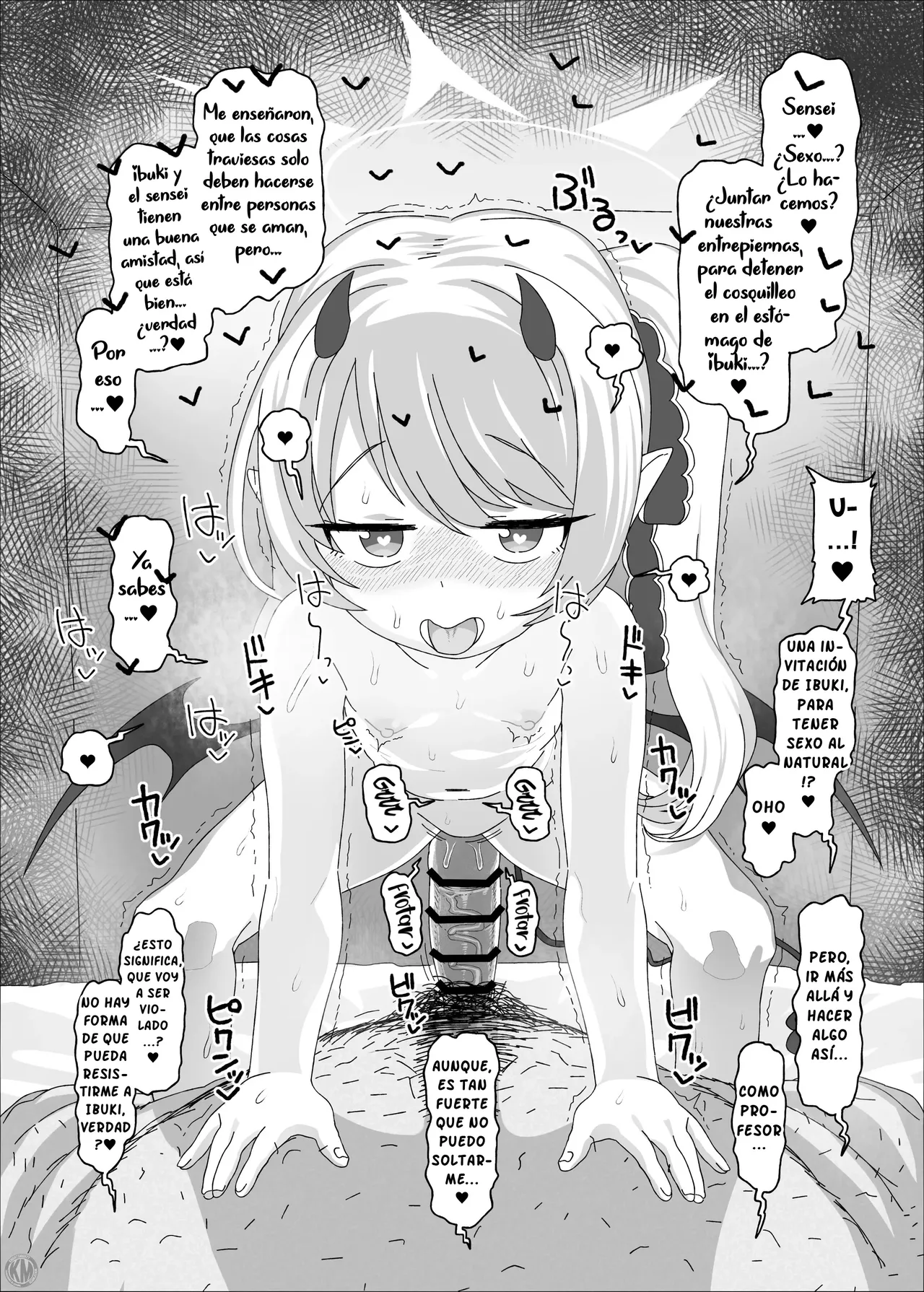 Ibuki vs Saimin Ojisan｜Ibuki vs Señor Hipnotista page 12 full