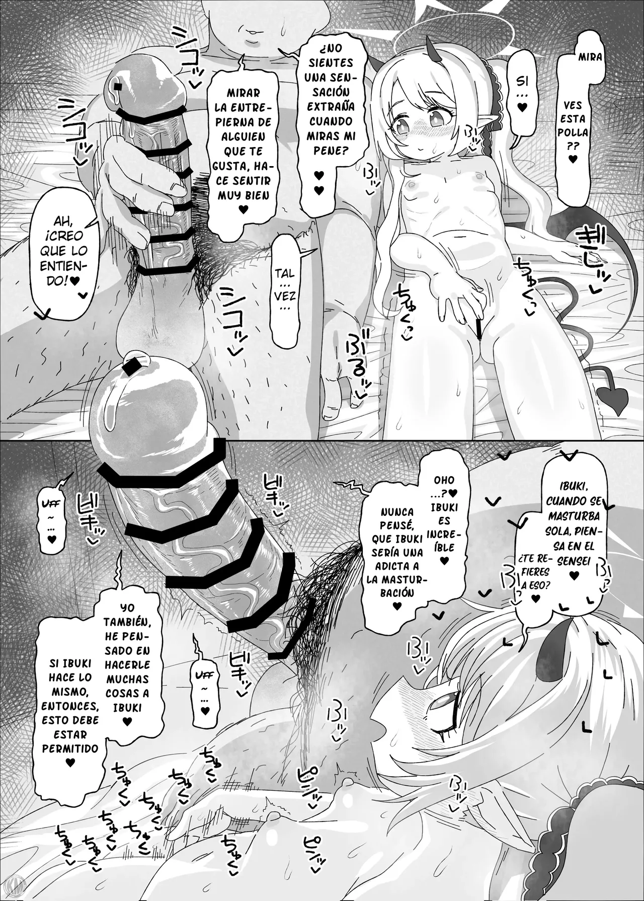 Ibuki vs Saimin Ojisan｜Ibuki vs Señor Hipnotista page 8 full