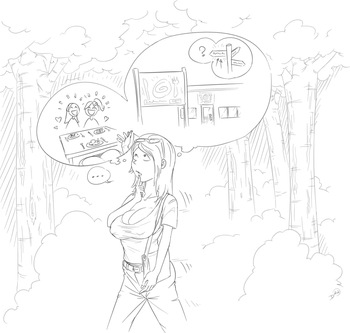 [Debolte] The Odd Girl at the Park cover