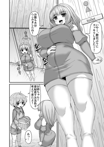 [ひまだら] トイレでスッキリした姉に追い打ちをかける弟 cover