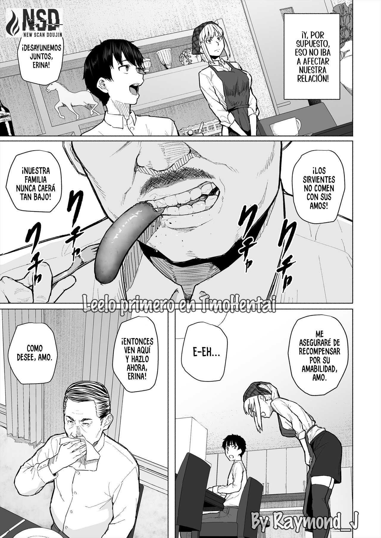 Osananajimi wa Shakkin no Kata toshite Oyaji ni Dakareru｜Mi Amiga de la Infancia es Usada como Forma de Pago de una Deuda por mi Padre page 4 full