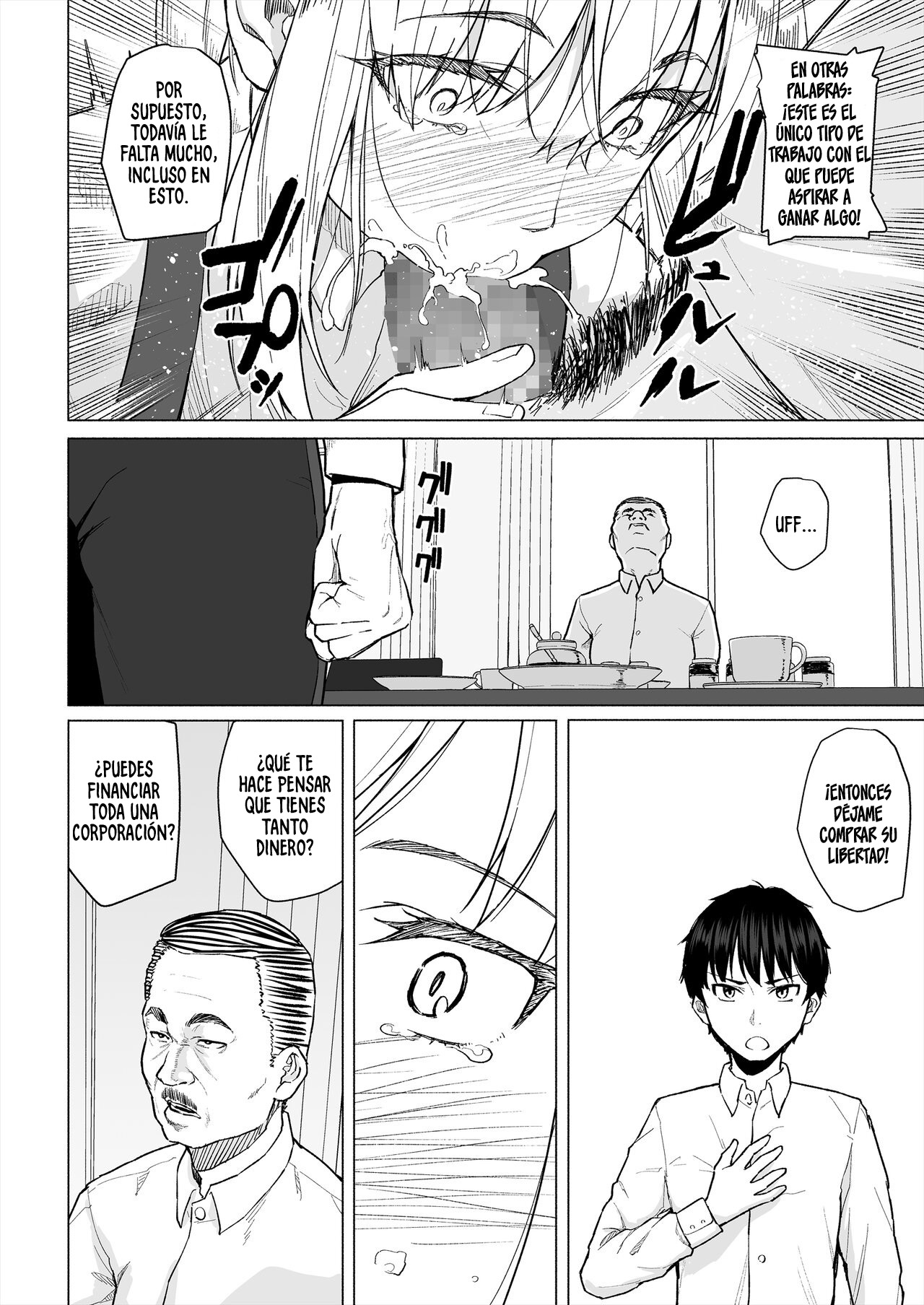 Osananajimi wa Shakkin no Kata toshite Oyaji ni Dakareru｜Mi Amiga de la Infancia es Usada como Forma de Pago de una Deuda por mi Padre page 7 full