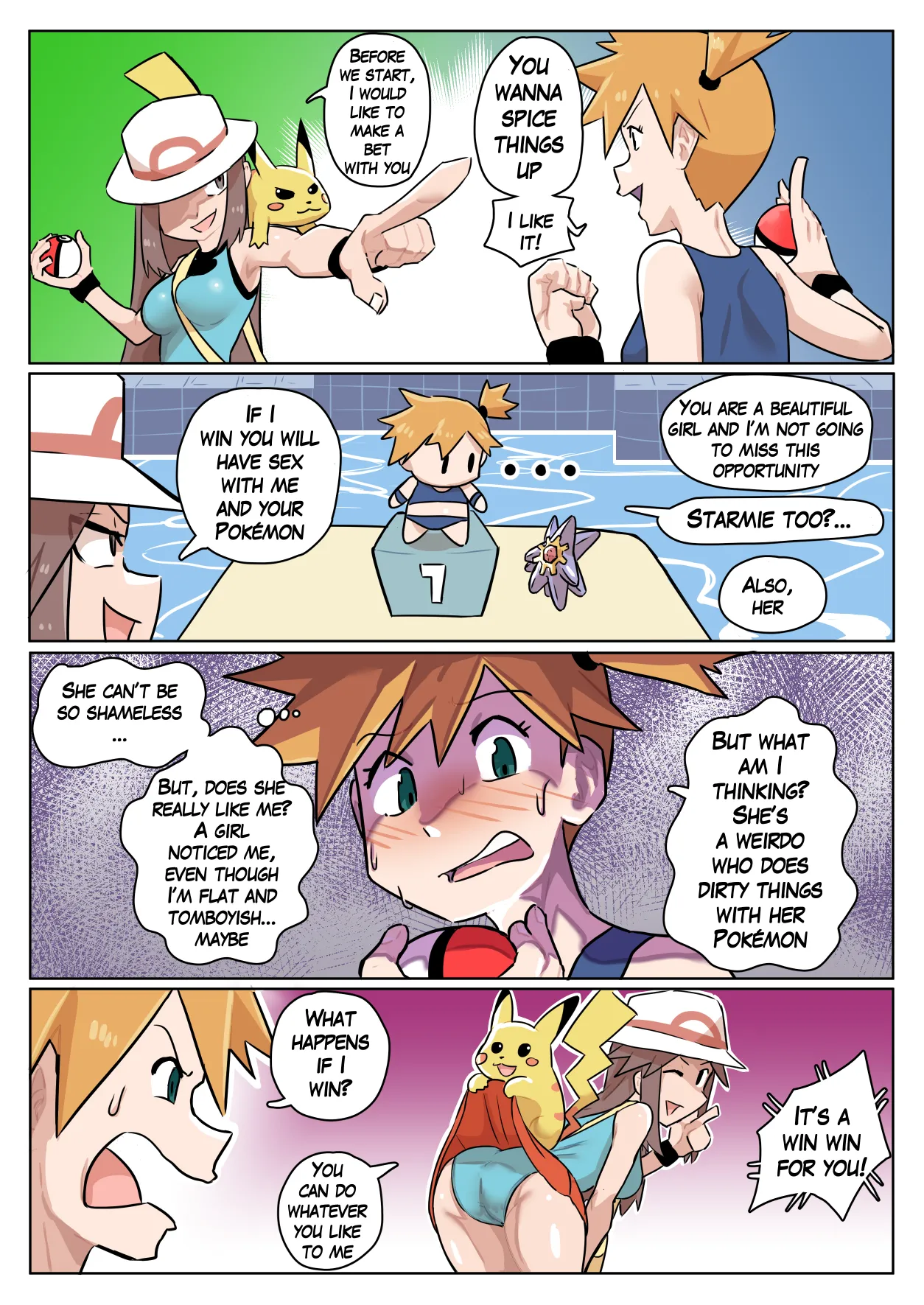 Pokemon Leafy Green page 8 full