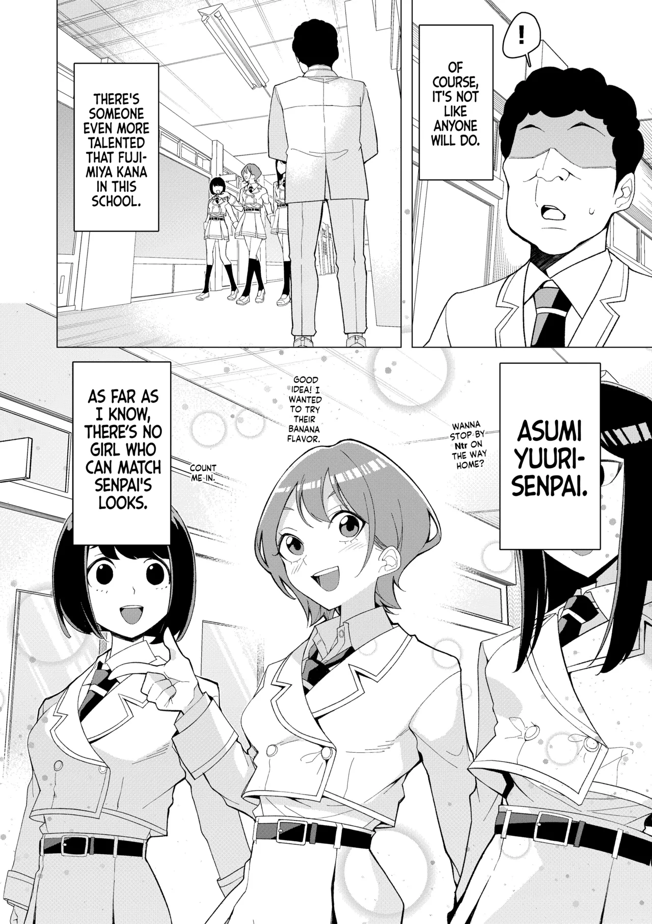 Saimin App de! Charisma Joshi Kousei Model o Chou Hentai Omanko Geinin ni Produce Shitemita -Zenpen- page 3 full