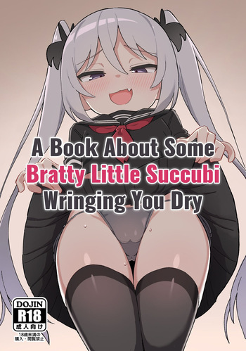 [Dagashiya (Wagashi)] Mesugaki Succubus-tachi ni Shiboritorareru Hon [Spanish] [Decensored] [Digital] cover