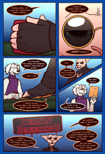 [Daxhush] Demon Breeding cover