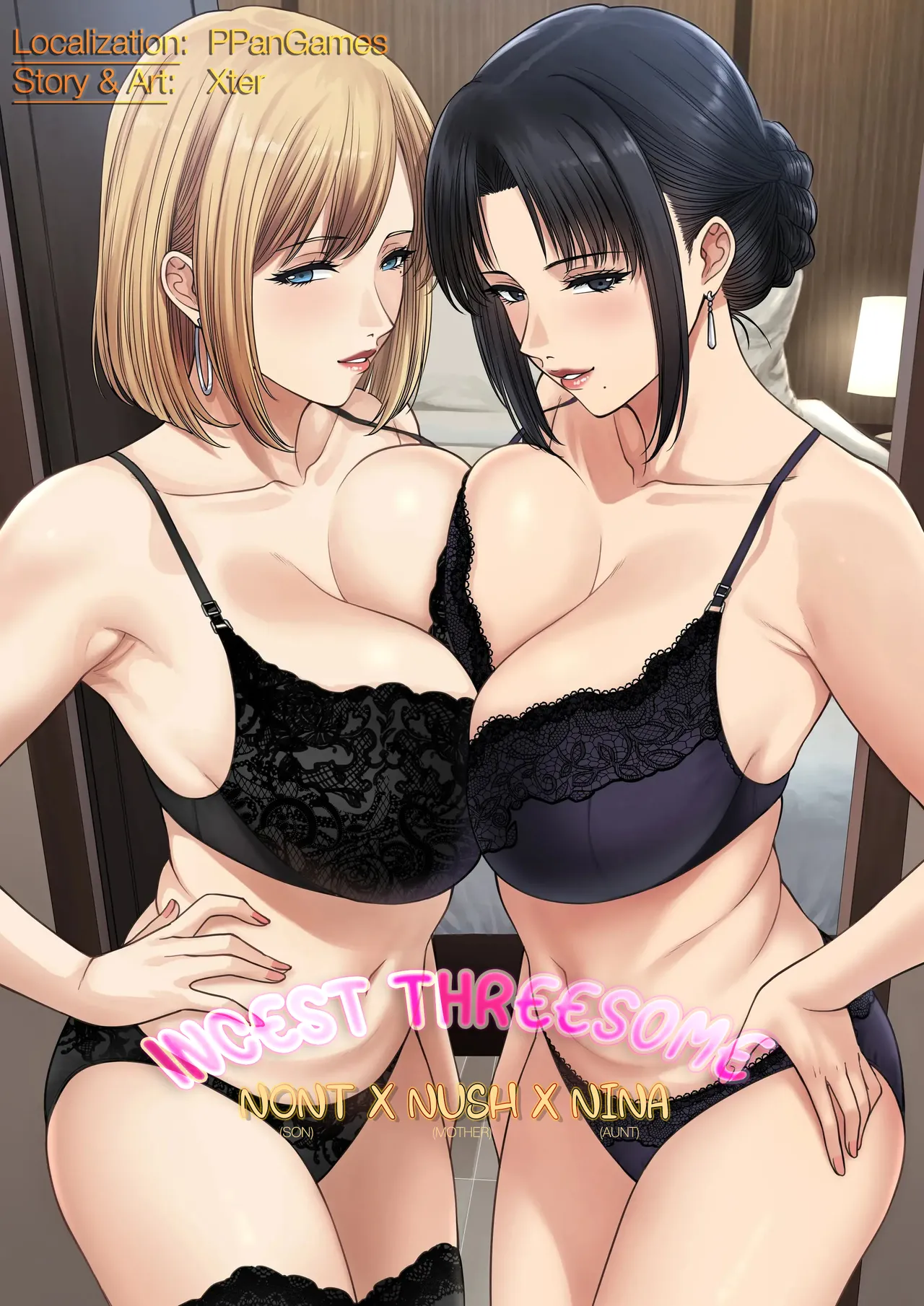 Incest Threesome: Nont x Nush x Nina page 1 full