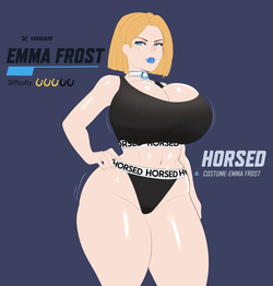 Emma Frost Horsed