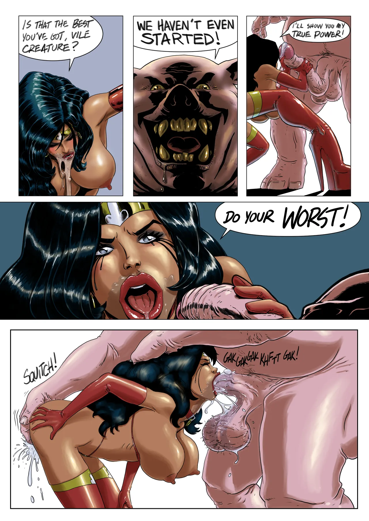 Wonder Cunt series page 7 full