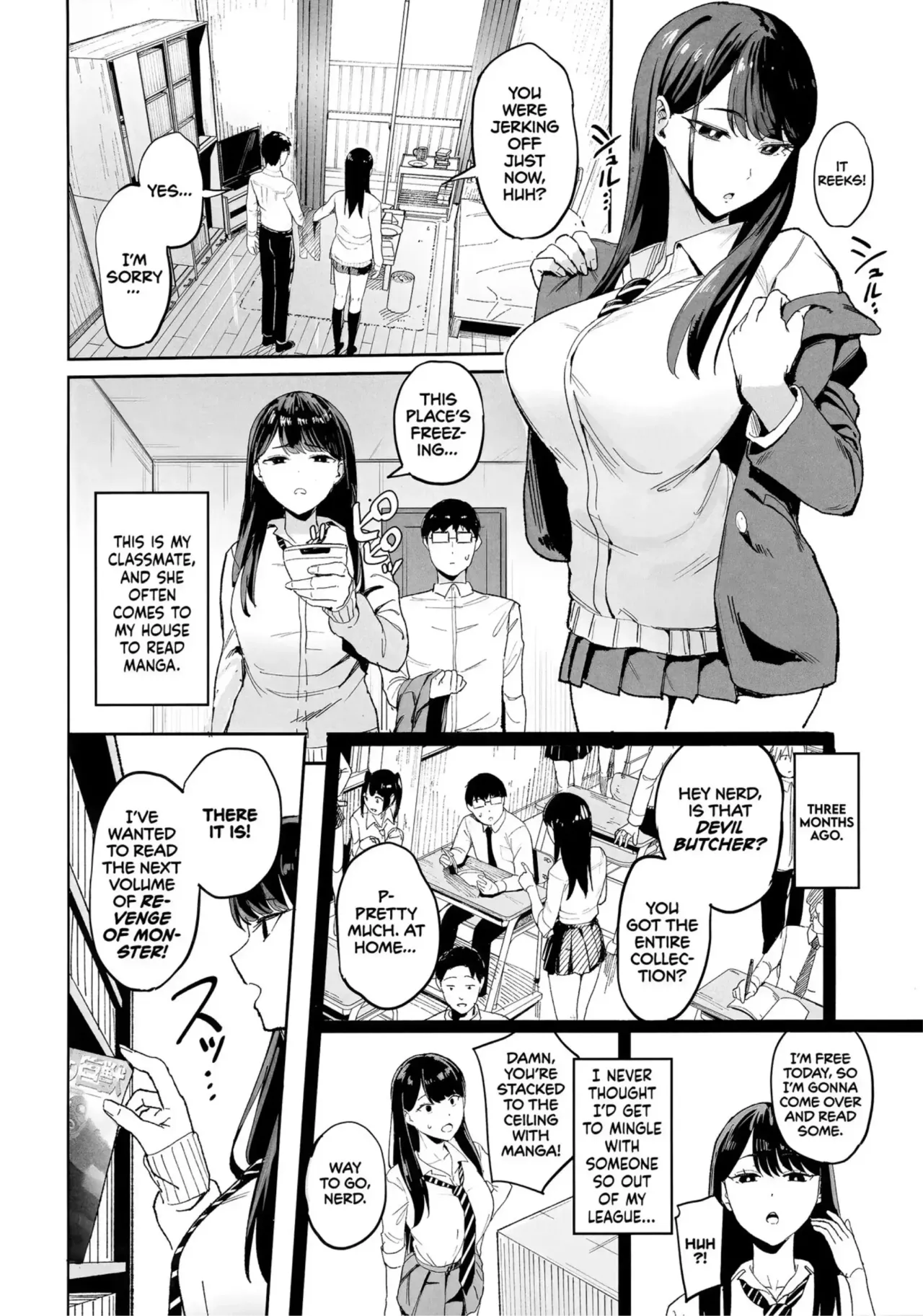 Iribitari Gal ni Manko Tsukawasete Morau Hanashi 1 - 4 / Drop-in Gyaru Let's Me Use Her Pussy 1-4 page 4 full