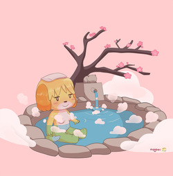 Animal Crossing New Horizons - The Thermal Baths of Isabelle