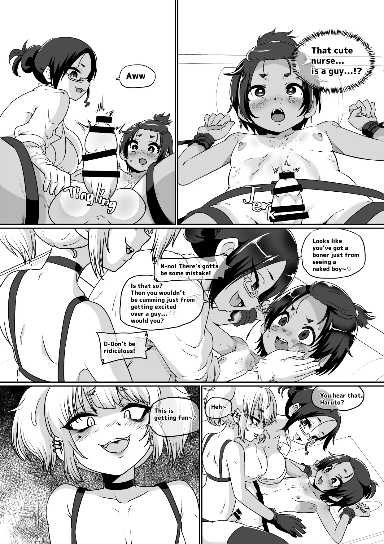 Femboy Cum Clinic page 9 full