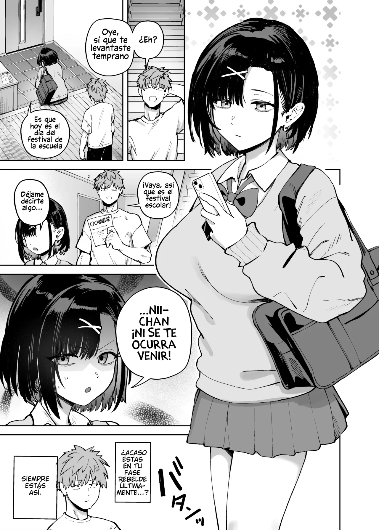 2-nen C-gumi Gakuen Oppabu no Cast ni Imouto ga Ita｜Mi Hermanita Era Parte del Club de Pechos de la Clase 2-C page 2 full