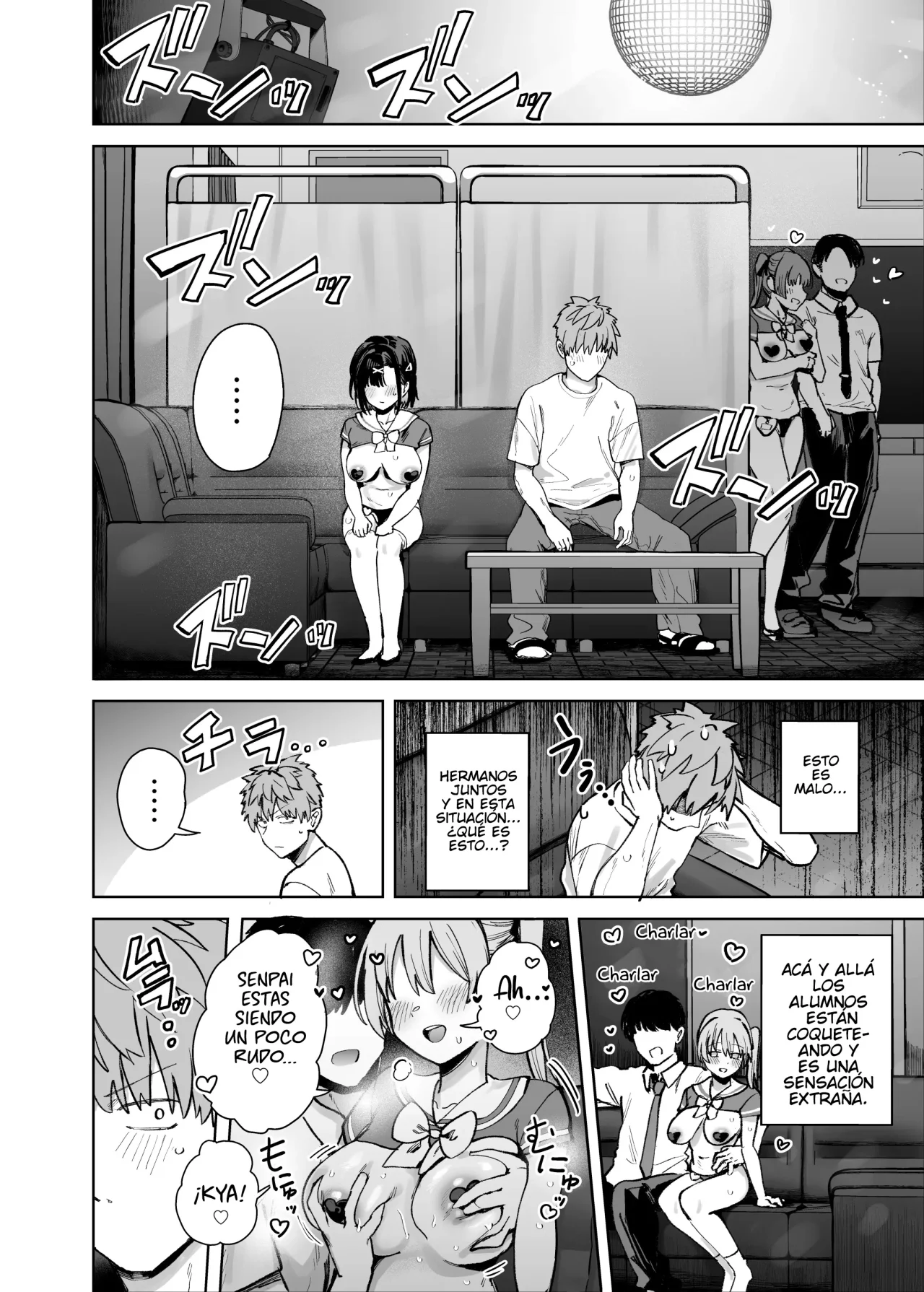 2-nen C-gumi Gakuen Oppabu no Cast ni Imouto ga Ita｜Mi Hermanita Era Parte del Club de Pechos de la Clase 2-C page 9 full